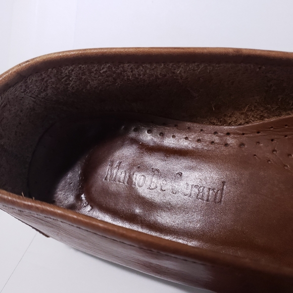 Men's Mario De Gerard Leather Tassle Loafers (13) - Picture 9 of 9